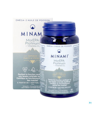Minami morepa platinum + vit d3    caps 60