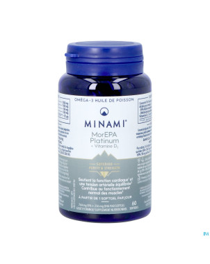 Minami morepa platinum + vit d3    caps 60