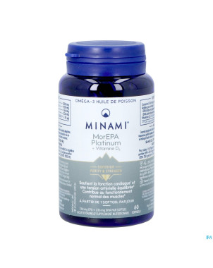 Minami morepa platinum + vit d3    caps 60