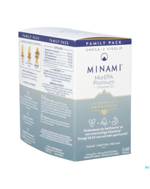 Minami morepa platinum + vit d3    caps 120