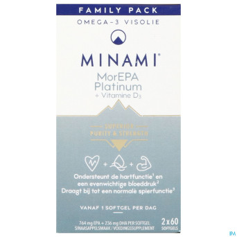 Minami morepa platinum + vit d3    caps 120
