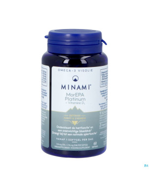 Minami morepa platinum + vit d3    caps 120