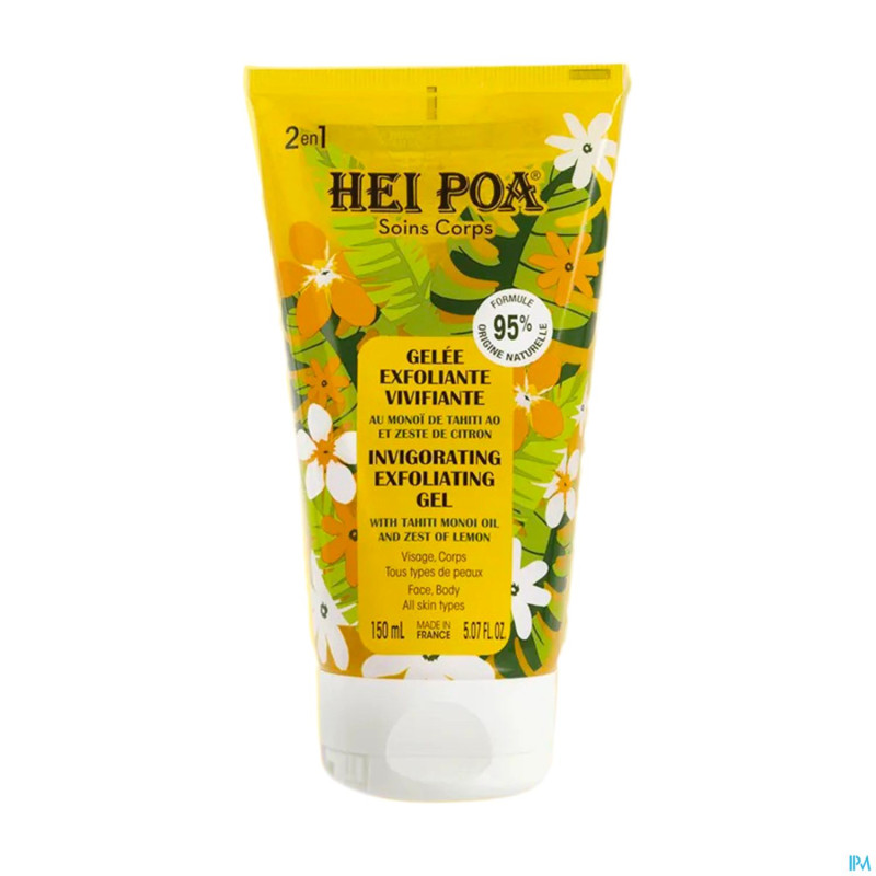 Hei poa gelee exfoliante vivifiante    tube 150ml