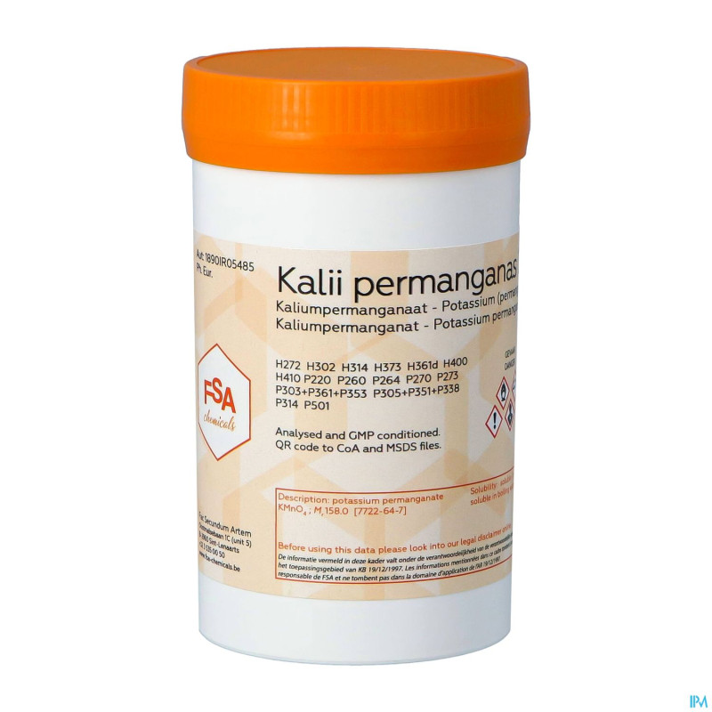 Permanganate potassium    250g magis