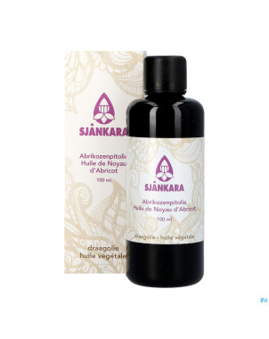 Sjankara noyaux abricot huile vegetale 100ml