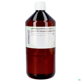 Sjankara noyaux abricot huile vegetale 1000ml