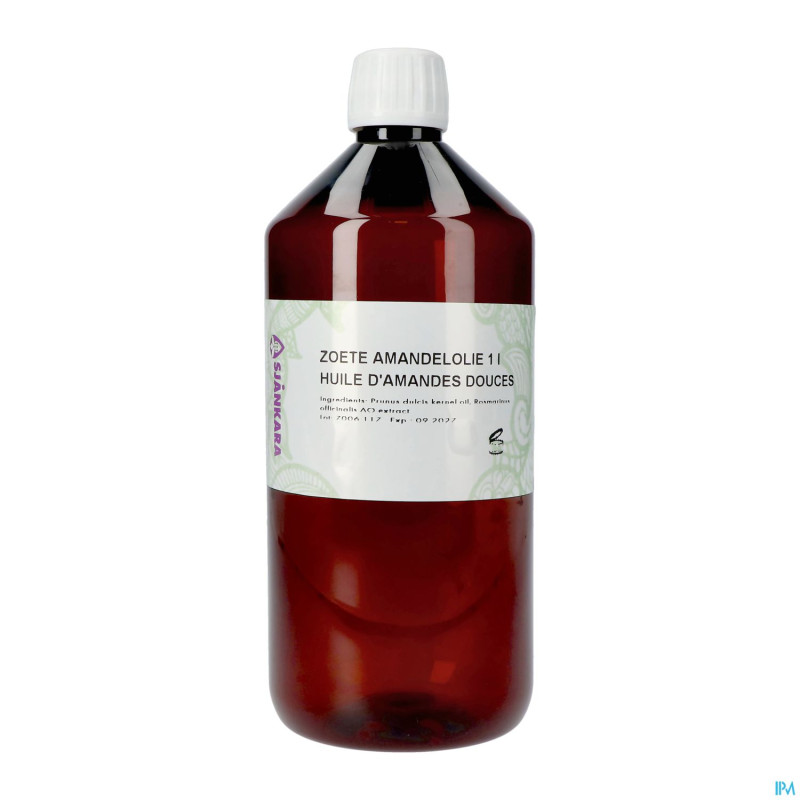 Sjankara amandes douces huile vegetale 1000ml
