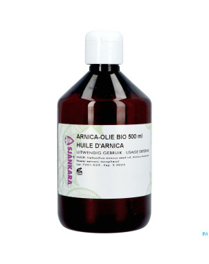 Sjankara arnica huile maceree bio 500ml