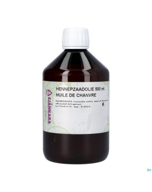 Sjankara chanvre huile vegetale 500ml
