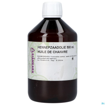 Sjankara chanvre huile vegetale 500ml