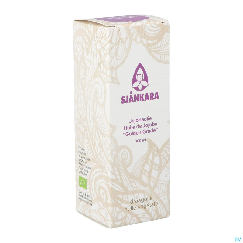 Sjankara jojoba huile vegetale bio 100ml