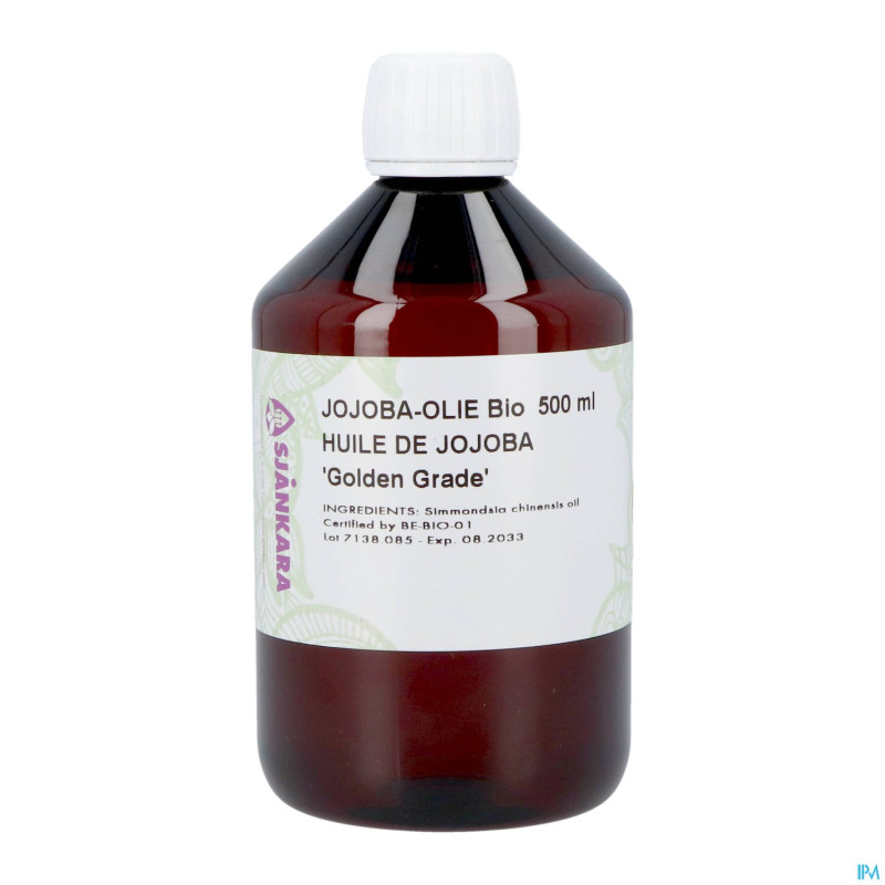 Sjankara jojoba huile vegetale bio 500ml