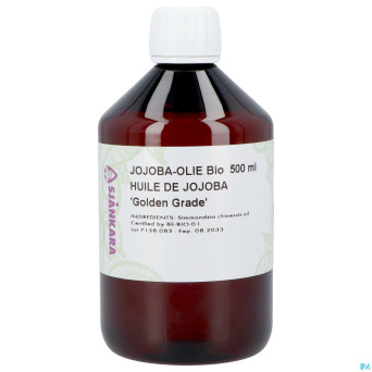 Sjankara jojoba huile vegetale bio 500ml