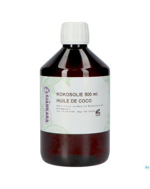 Sjankara coco huile vegetale fractione 500ml