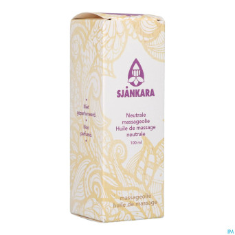Sjankara huile massage neutrale 100ml