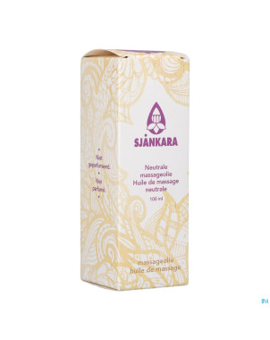 Sjankara huile massage neutrale 100ml