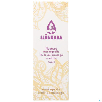 Sjankara huile massage neutrale 100ml