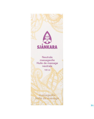 Sjankara huile massage neutrale 100ml