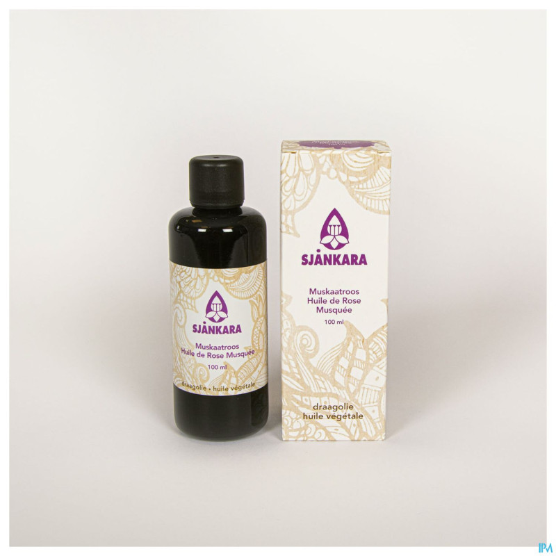 Sjankara rose musquee huile vegetale 100ml