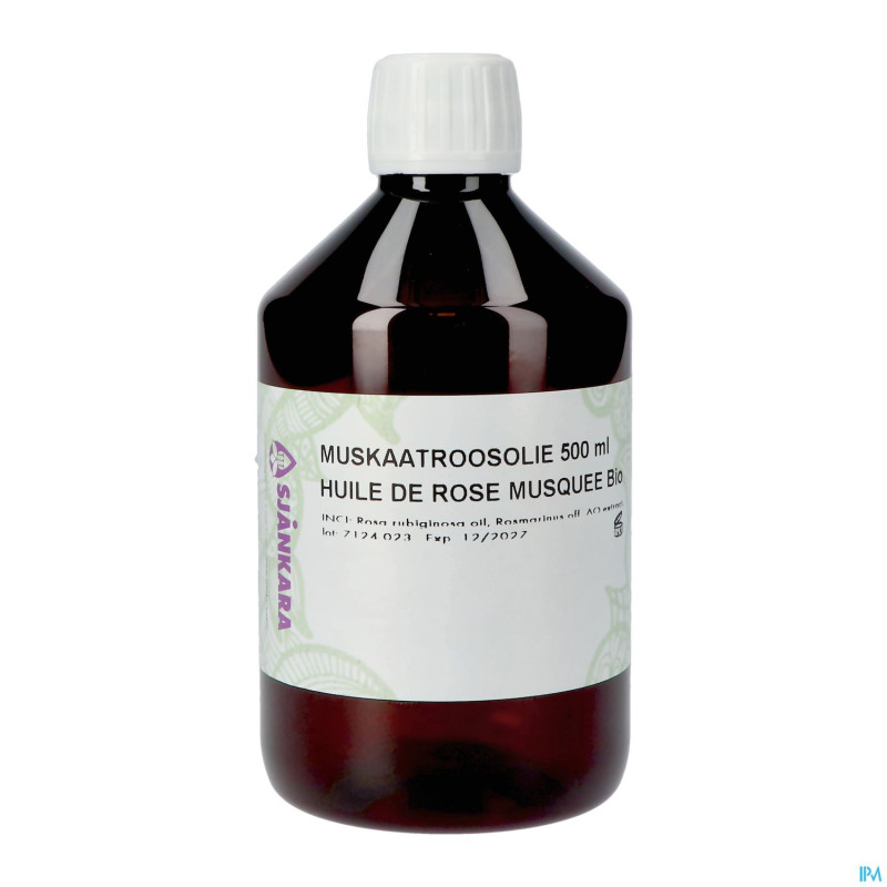 Sjankara rose musquee huile vegetale 500ml