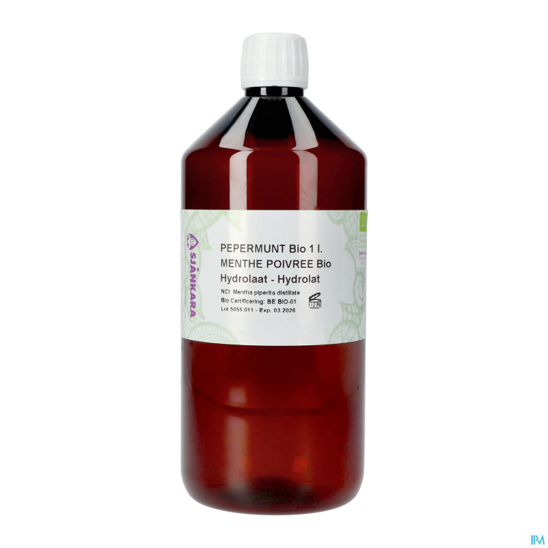 Sjankara menthe poivree hydrolat bio 1000ml