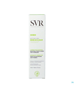 Svr sebiaclear active gel 40ml