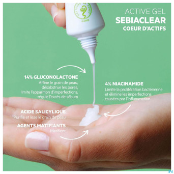 Svr sebiaclear active gel 40ml