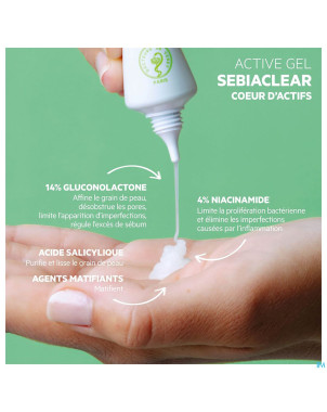 Svr sebiaclear active gel 40ml