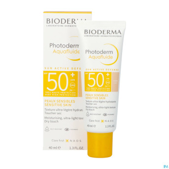 Bioderma photoderm aquafluide spf50+ clair    40ml