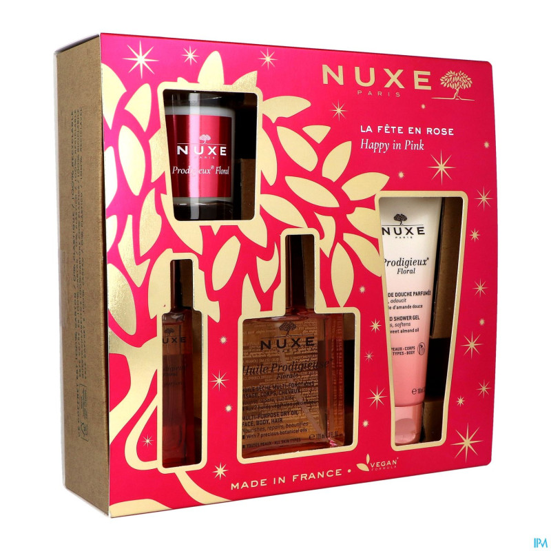 Nuxe coffret noel floral 4 produits    nf