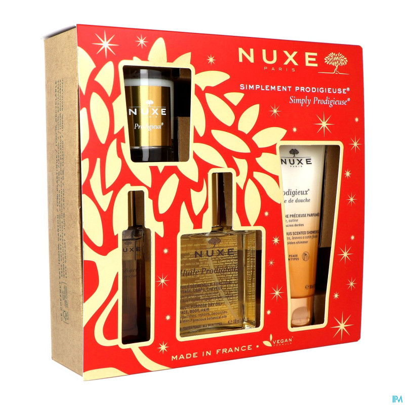 Nuxe coffret noel prodigieux culte 4 prod    nf