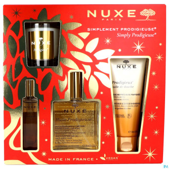 Nuxe coffret noel prodigieux culte 4 prod    nf