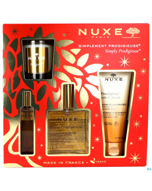 Nuxe coffret noel prodigieux culte 4 prod    nf