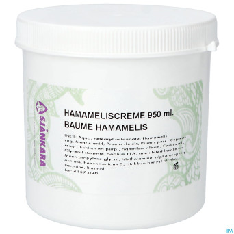 Sjankara creme hamamelis 950ml