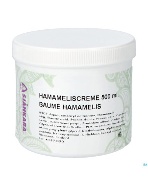 Sjankara creme hamamelis 500ml