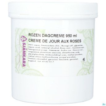 Sjankara creme jour roses 950ml