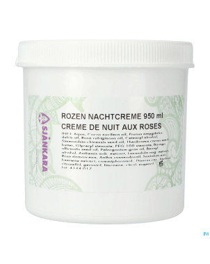 Sjankara creme nuit roses 950ml