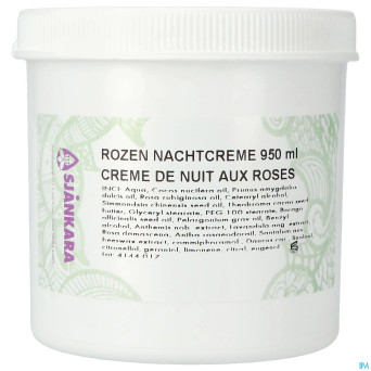 Sjankara creme nuit roses 950ml