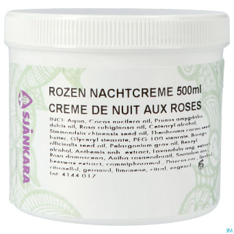 Sjankara creme nuit roses 500ml