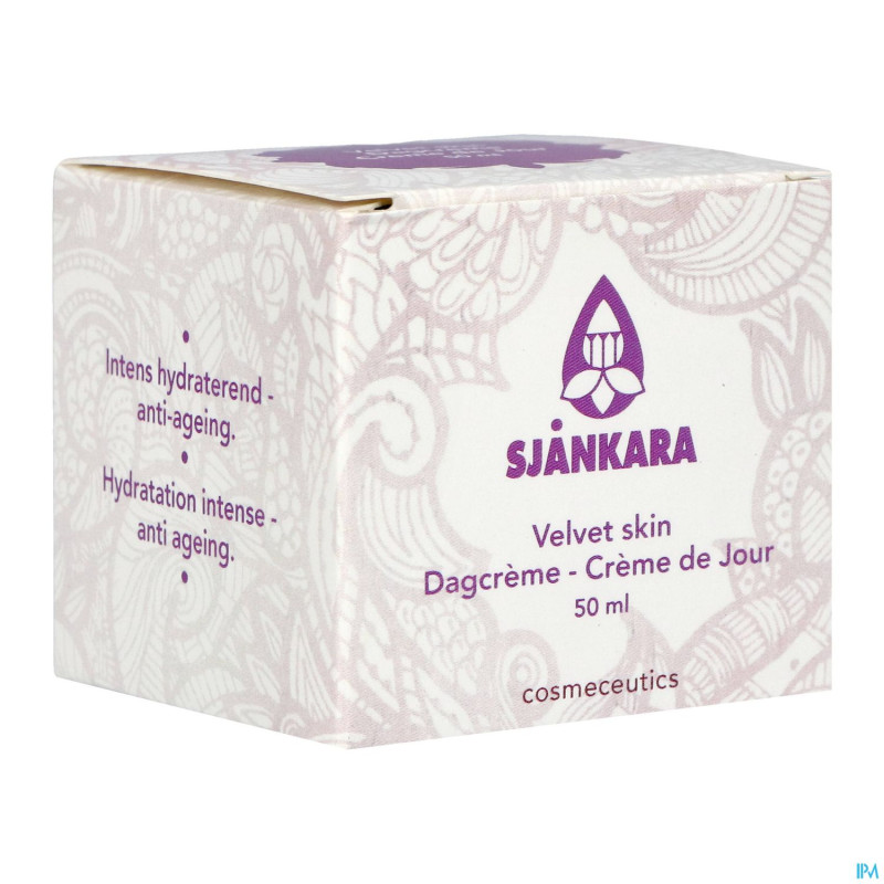 Sjankara verlvet skin creme jour 50ml