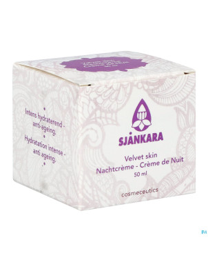 Sjankara verlvet skin creme nuit 50ml