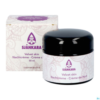Sjankara verlvet skin creme nuit 50ml