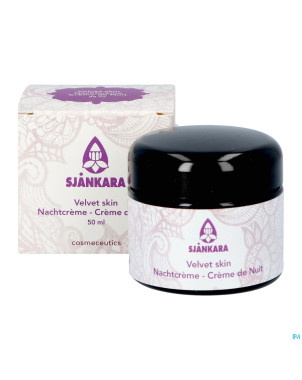 Sjankara verlvet skin creme nuit 50ml