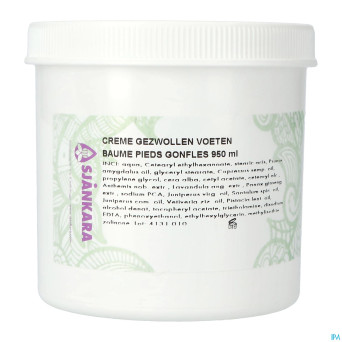Sjankara creme pieds gonfles 950ml