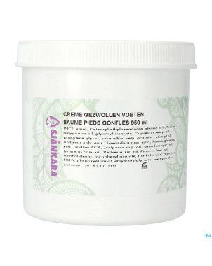 Sjankara creme pieds gonfles 950ml
