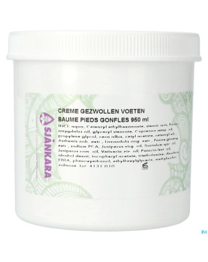 Sjankara creme pieds gonfles 950ml
