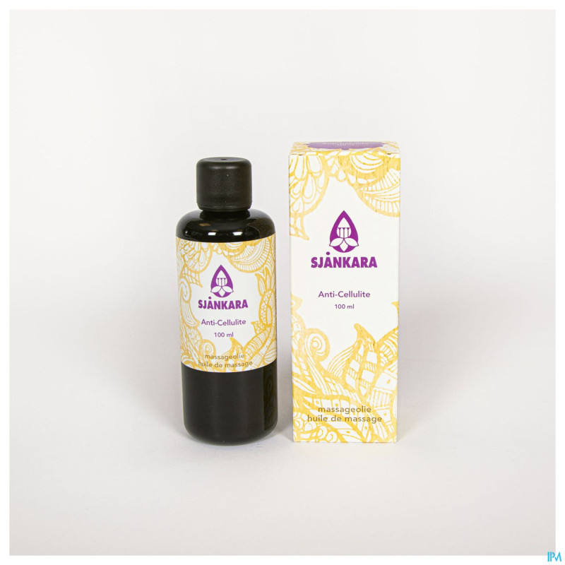 Sjankara anti-cellullite huile massage 100ml