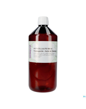 Sjankara anti-cellullite huile massage 500ml