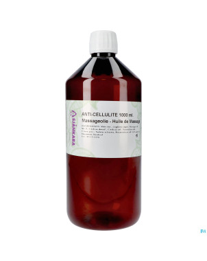 Sjankara anti-cellulite huile massage 1000ml