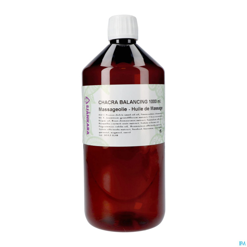 Sjankara chakra balancing huile massage 1000ml